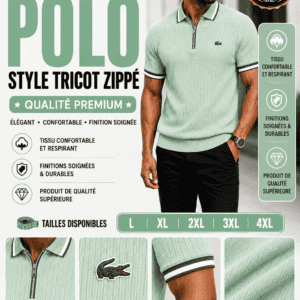Polo Lacoste Vert-Pistache
