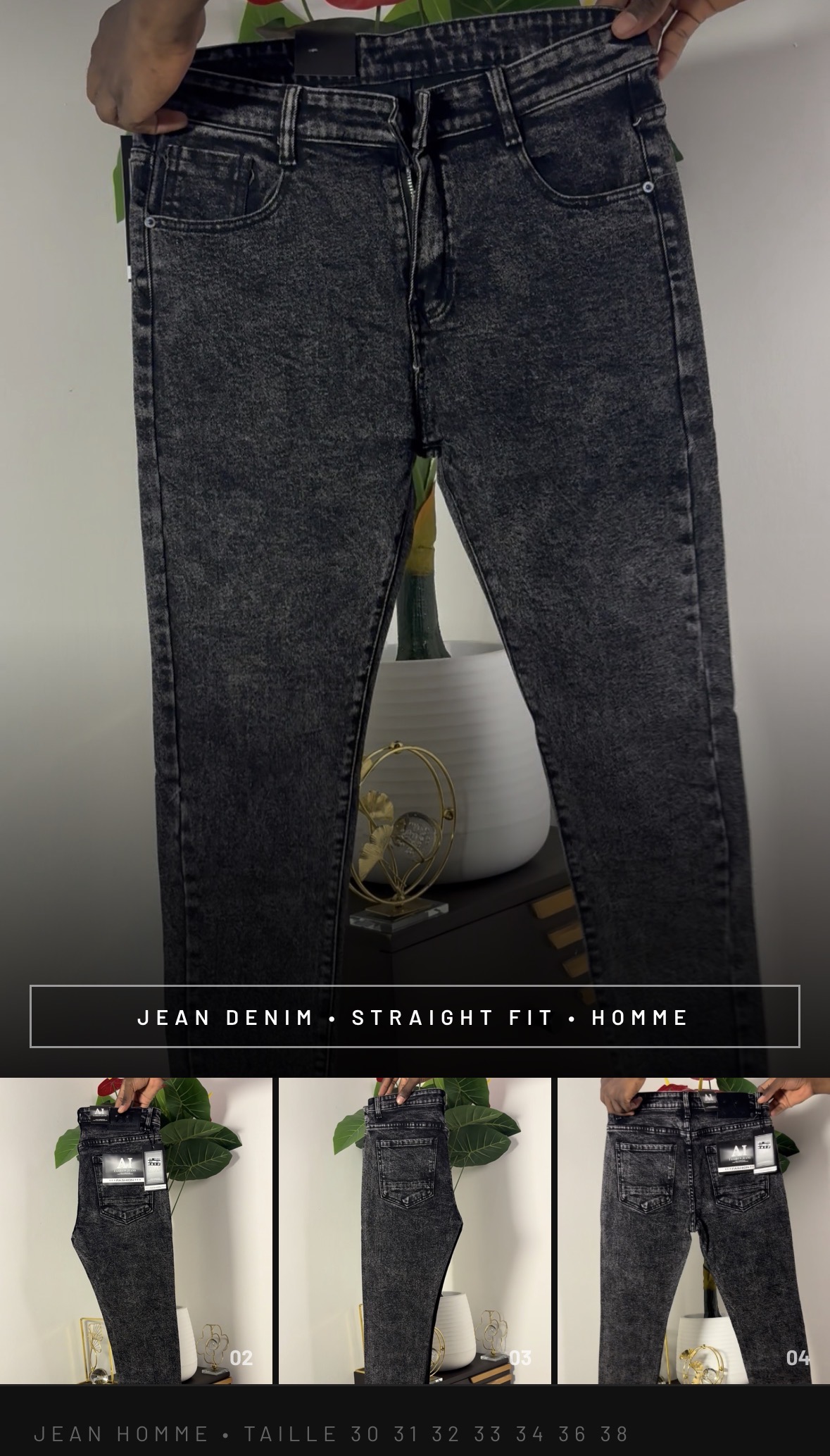 Jean Prestige Gris Chiné – Image 2