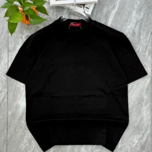 T-shirt Oversize Noir – Coupe large
