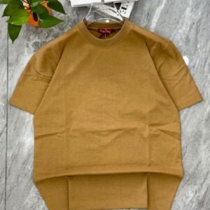T-shirt Oversize Moutarde – Coupe large