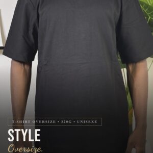 T-shirt Oversize Noir – Coupe large